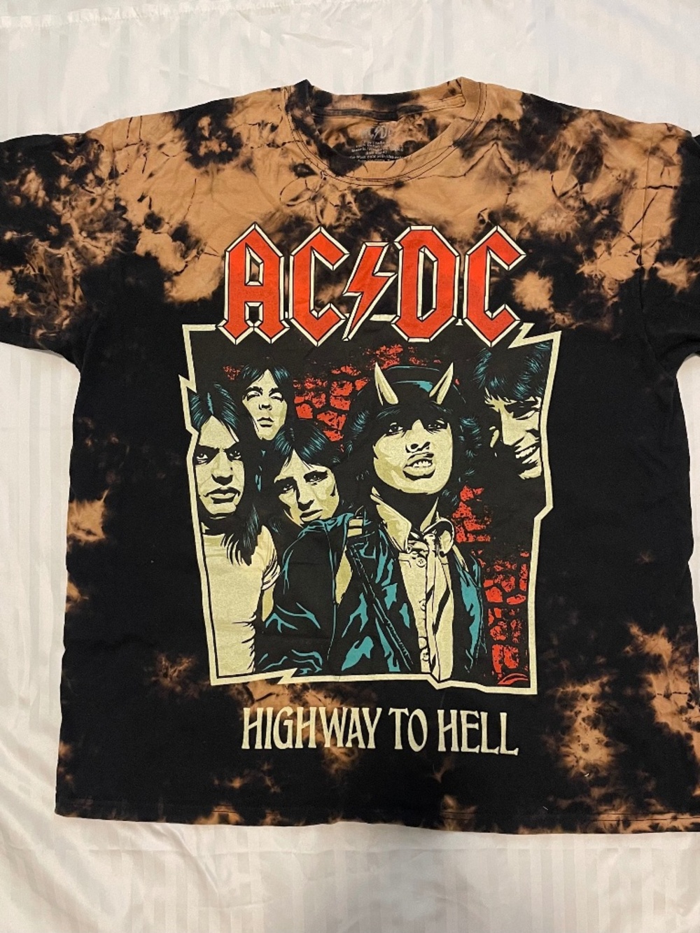 Black AC DC t-shirt